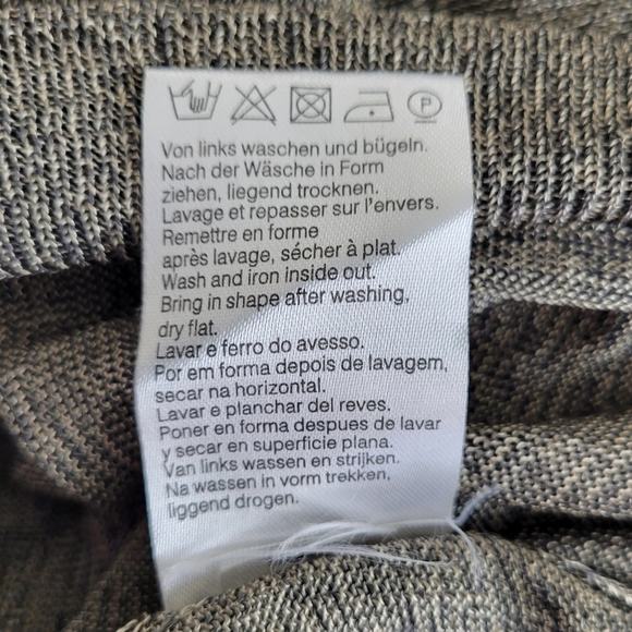 Luisa Cerano Women's Gray Crew Neck Long Sleeve Pullover  Size 8 - Picture 10 of 10